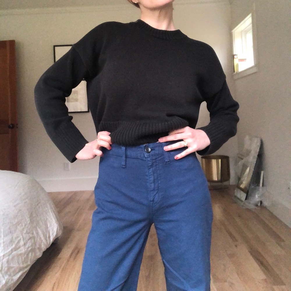 J Crew Wide Leg Chinos Size 25